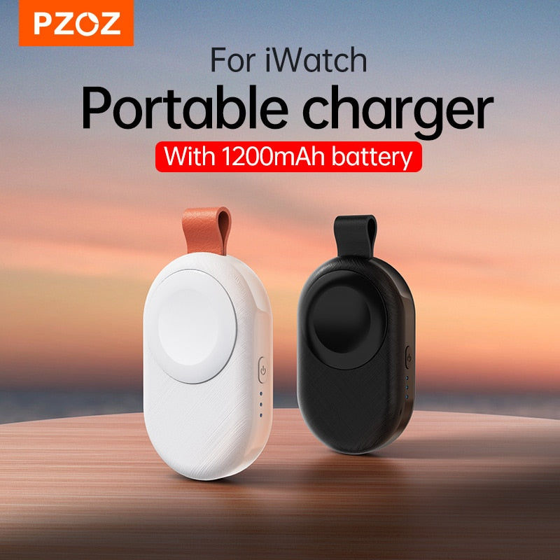 PZOZ Power Bank For iWatch Ultra 8 7 6 5 4 SE Mini Portable