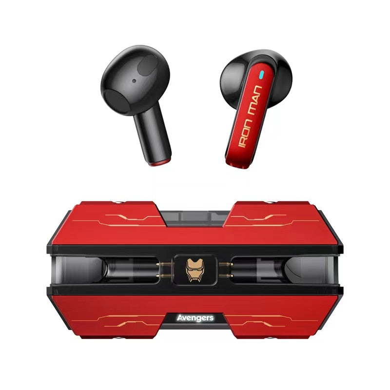 Disney Marvel Bluetooth Headset Optimus Prime Headset TWS Noise Reduction 5.3 Advanced Sound Quality Call Headset No Delay Game