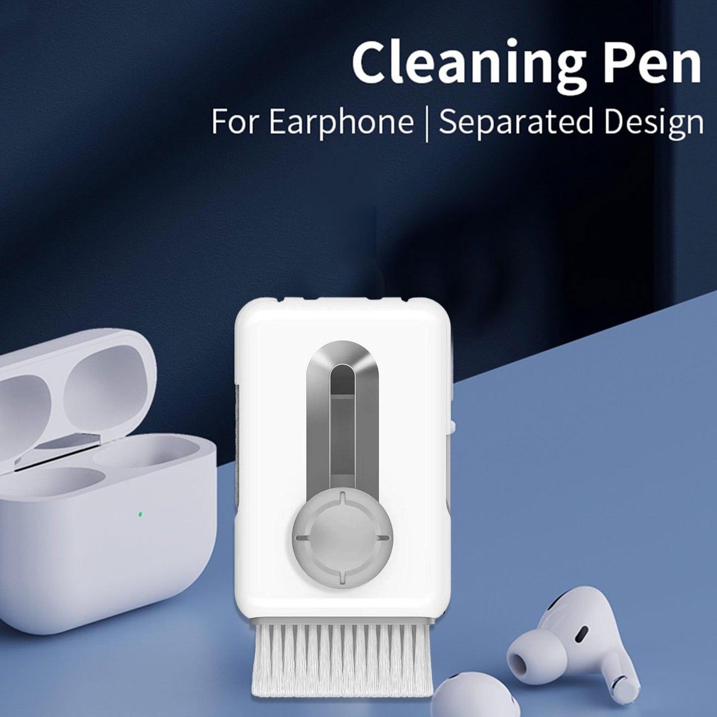 6 In 1 Cleaner Kit For Airpods Earphone Cleaning Pen For Keyboard Notebook Earbuds Case Cleaning Tools Car Dashboard Clean Brush