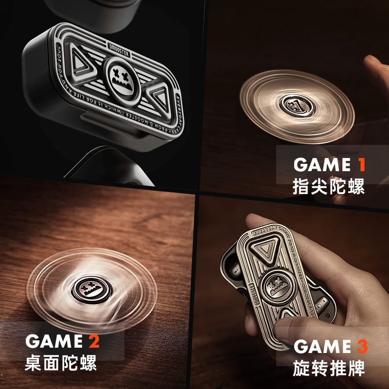 Elephant Nose Joint Big Monster True Wireless Bluetooth Spinner Headset Metal Fidget Spinner Super Long Standby 2023 New Product