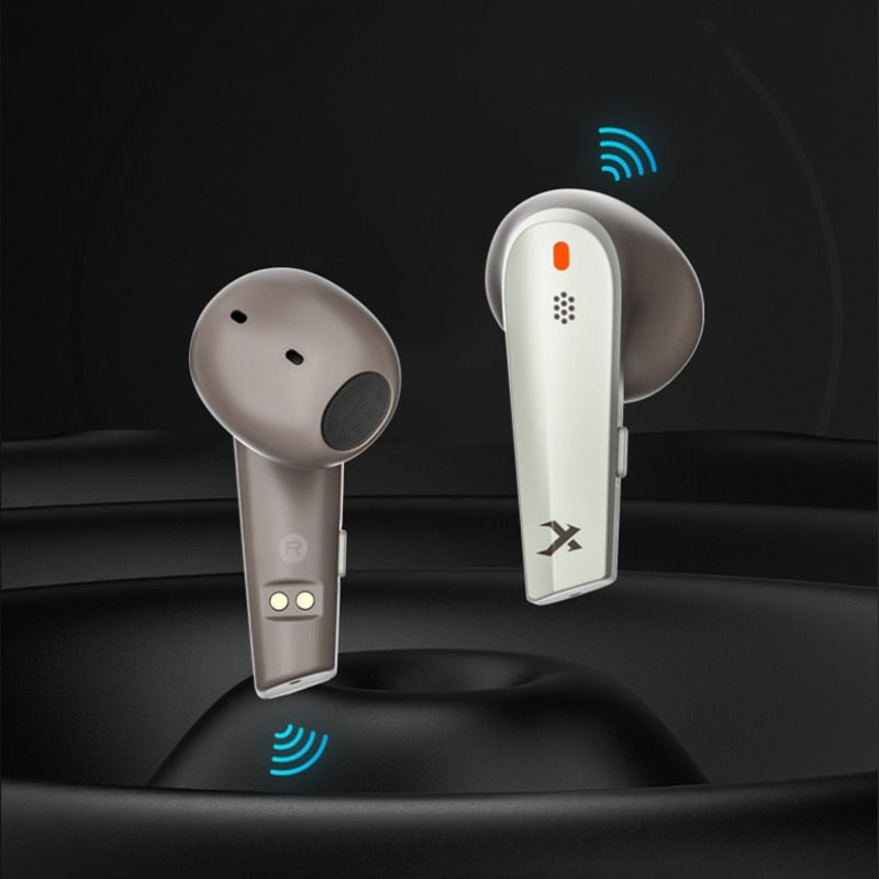 XIBERIA W20 2.4G+Bluetooth Dual-mode Wireless Earbuds Esports Noise Cancelling Gaming Headset Ultra Low-Latency Gaming Headphone